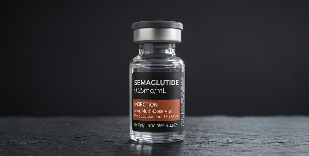Semaglutide vial medication
